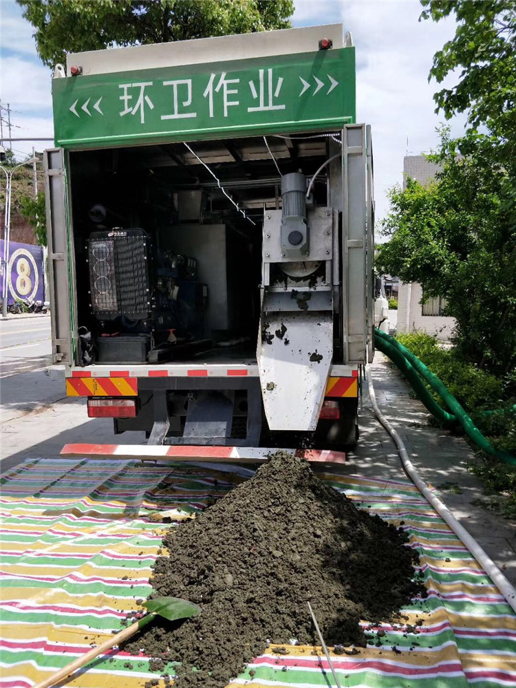 张家川淤泥干湿分离